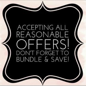 Don’t like the price? Make an Offer! Accepting all Reasonable Offers!